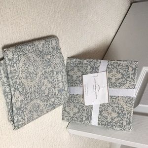 Pottery Barn shower curtain